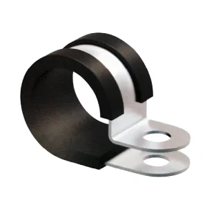 ABRAZADERA METALICA CON GOMA 16mm
